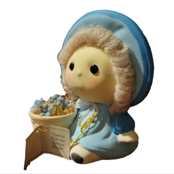 Vtg 1984 Ceramic Artistic Gifts Inc You Are Loved #90620 Bank - Picture 2 of 9